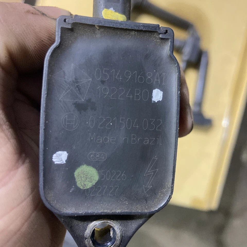 Комплект катушек двигателя Jeep JK Wrangler 3,6 л V6 6 05149168AI 2012-2017 89263 - Изображение 2 из 2