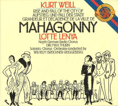 Mahagonny von Kurt Weill und Lotte Lenya (CD)