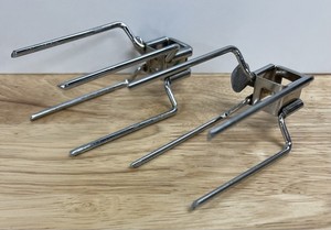 Farberware Open Hearth Broiler Rotisserie Grill 400 Series Spit Rod Forks