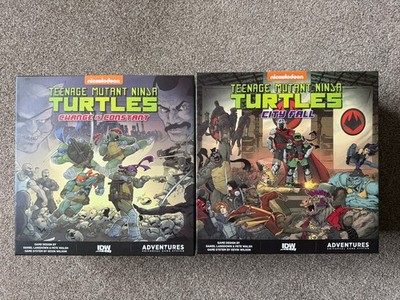 IDW Teenage Mutant Ninja Turtles Change is Constant & City Fall Brettspiele GEÖFFNET
