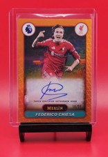 2025-26 Topps Merlin Premier League Liverpool Federico Chiesa Auto /25