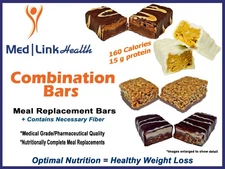 Chocolate Almond - COMBINATION BARS  | 6 Boxes | SIMILAR TO Optifast® 800