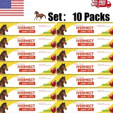10Pack In Box Paste Horse Dewormer Apple Flavor wormer Special for ranches4/2026