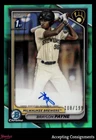 2024 Bowman Chrome Aqua Lava Refractor Braylon Payne 1st Rookie AUTO 108/199