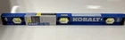 Kobalt 24-Inch Aluminum 3 Vial I-Beam Level New