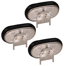 3x Exell 1/V150H-3P 1.2V 150mAh NiMH Button Cell 3-PIN Battery 55615101501