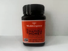 Wedderspoon 100% Raw Manuka Honey KFactor 16 New Zealand 17.6 oz 500g Exp 01/28