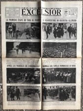 N157 The Front Page Of The Excelsior Newspaper June 29 1920