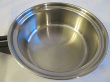 Thermo core 3/4-Qt Waterless Stainless Steel Cookware Pan no Lid