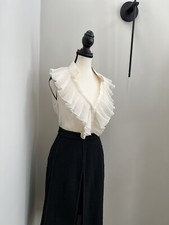 Vintage Gianni Versace Couture Blouse Italian Size 44