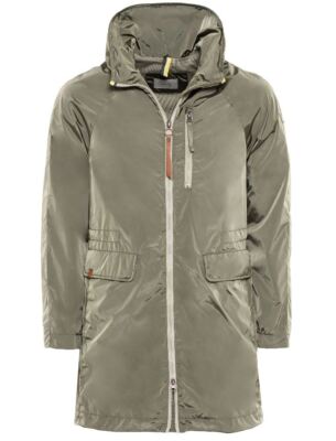 CAMEL ACTIVE Damen Jacke Regenjacke Regenmantel Kapuze khaki Gr 40 44 46  NEU