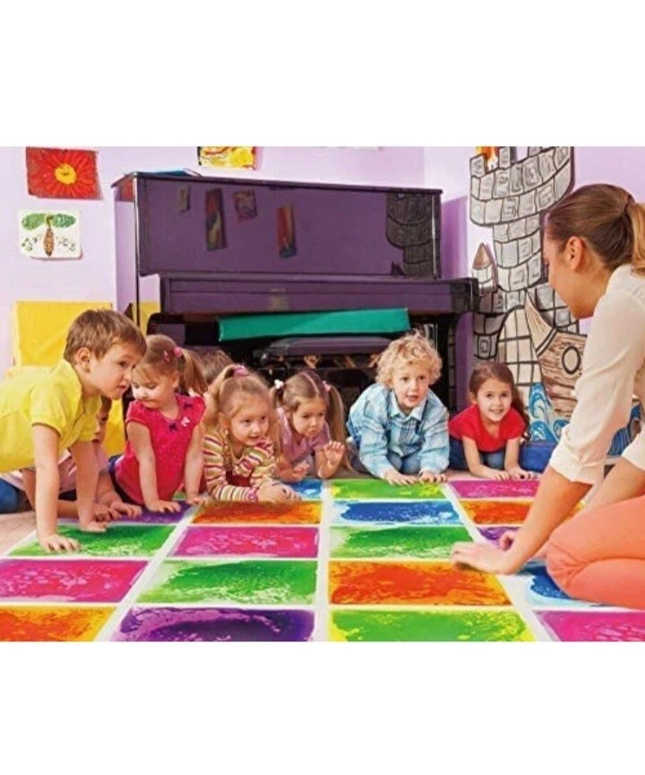 Art3d Liquid Fusion Activity Play Centers for Children, Toddler, Teens, 12" X 12 - Image 3 of 4