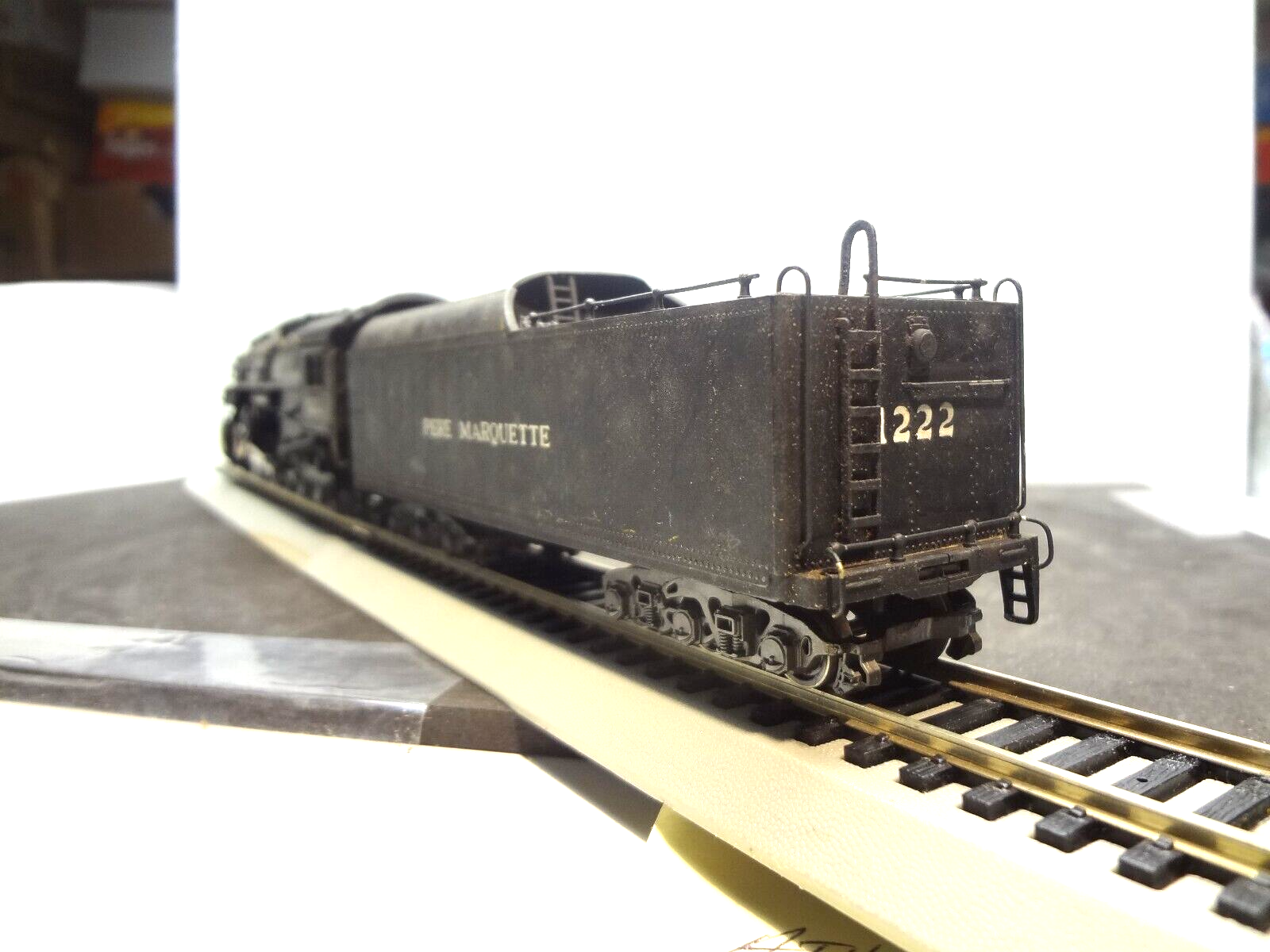 RIVAROSSI HO SCALE PERE MARQUETTE 284 STEAM 1222 Bin B4