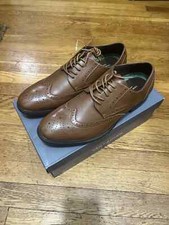 BRAND NEW Van Heusen Rem Wingtip Oxfords Dress Shoes in Brown Men's Size 11
