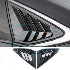 Carbon Fiber Side Vent Window Quarter Louver Cover e For Honda Accord 2023-2024