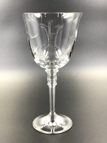 RALPH LAUREN Crystal Wine Red White Water Goblet Glass 13.5 oz LANDON