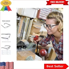 Adjustable Glasses Side Shields Set - Enhanced Eye Safety for Outdoor Use