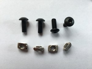 Ender 3 3 Pro M5 12mm Bolt And T Nut 4 Pack Ebay