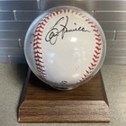 Lou Piniella Autographed OLB-1 Baseball Mariners? Rusty Meacham? Rich Amaral?