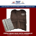 <!--F#f_0-->MOULDED CAR CARPET FITS (G33) HOLDEN EJ EH AUTO FRONT & REAR WITH UNDERLAY 63-64<!--F/-->
