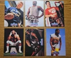 LOT OF 6 1991 PRO LINE PORTRAITS AUTOGRAPHS