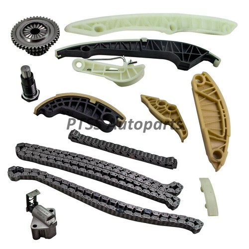 BorgWarner OEM 13×Pcs Timing Chain Kit For VW Passat AUDI A4 A5 TT 1.8T 2.0T - Picture 2 of 9
