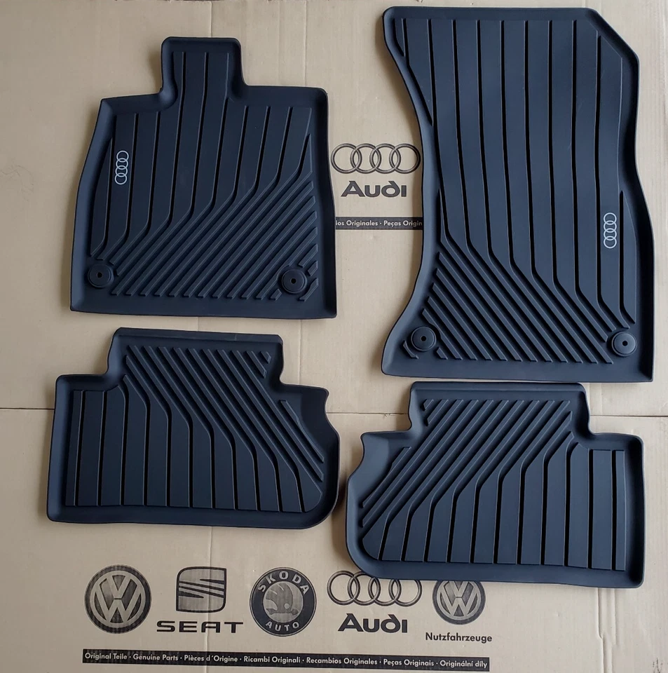 original Audi Q5 Fußmatten Gummimatten Typ GU ab 2025 rubber mats SQ5