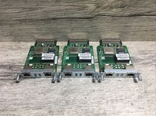 Lot 3 GENUINE Cisco VWIC3-2MFT-T1/E1 2-Port Voice / WAN Interface Card #M29-42