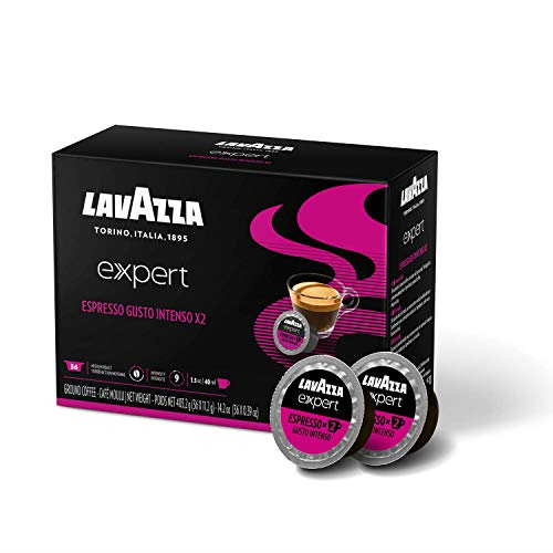 Lavazza Expert Espresso Gusto Intenso X2 56 Capsules Intensity 9 06/30