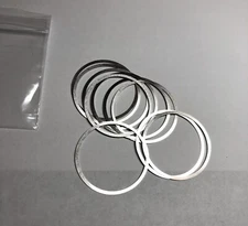 Cassette Cog Spacer Washer 0.19 mm fits Shimano SRAM Freehub Body New Bag Of 10