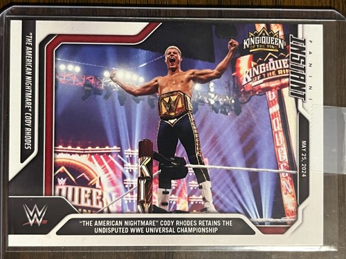 2024 Panini Instant WWE The American Nightmare Cody Rhodes #31 card