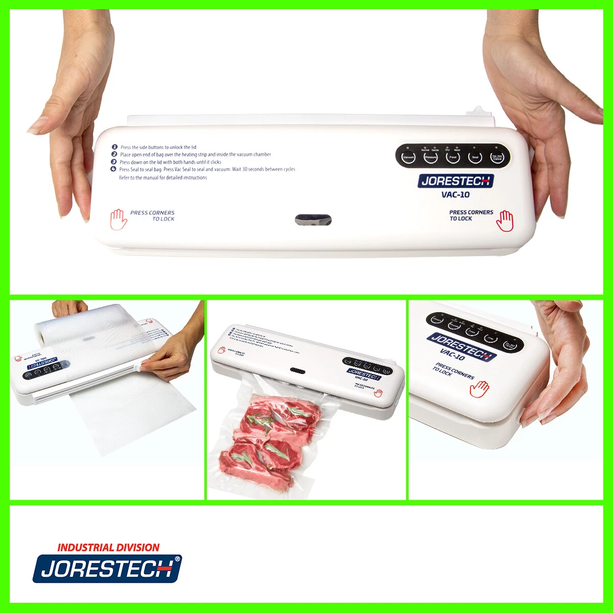 Vacuum Sealer Machine Food Preservation Storage Saver Bag cutter seal
Opens in a new window or tab