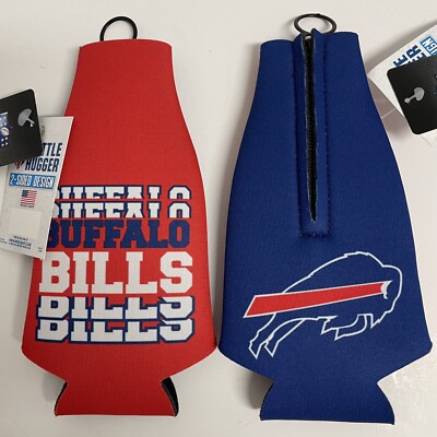 BUFFALO BILLS 12oz Bottle Koozie Two-Sided*Bud Light Blizzard Farewell Season