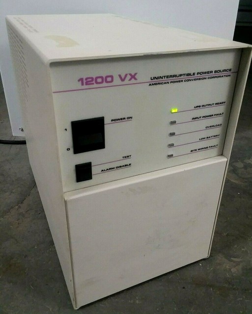 APC American Power Conversion 1200VX UPS Uninterruptible Power Supply