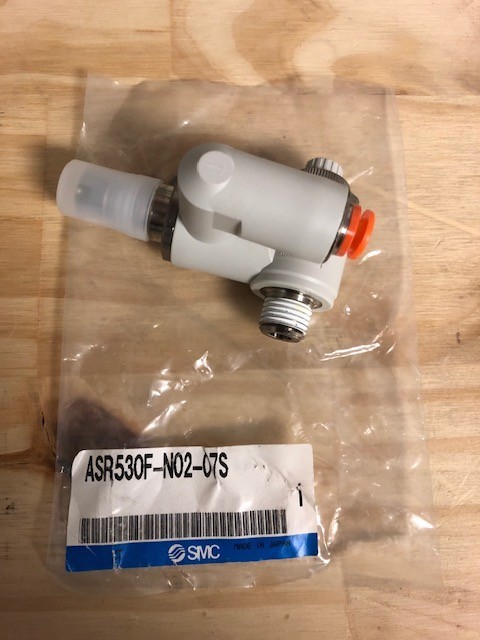 SMC  ASR530F-N02-07S air saving pressure valve, 1/4" Tube x 1/2" NPT