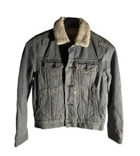 Levi  s Sherpa Denim Turker Jacket Boy  s Size Small 8Yrs-10Yrs 