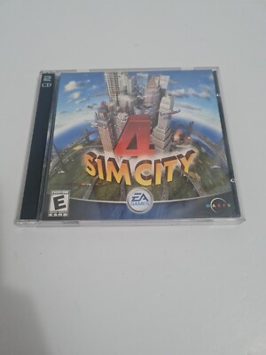 SimCity 4: Deluxe Edition PC CD-ROM 2 Discs Complete 