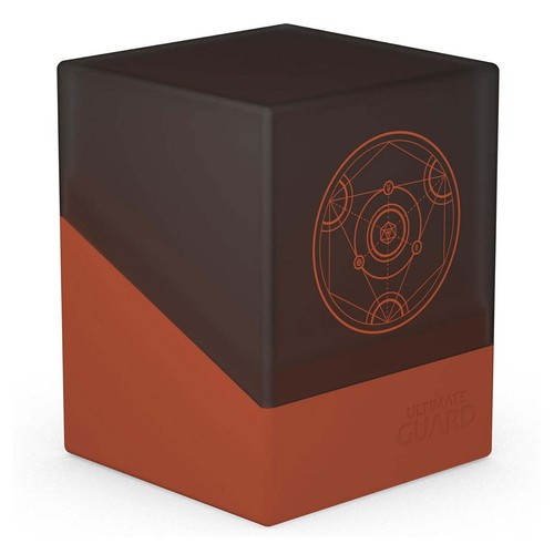 Ultimate Guard Boulder Deck Case 100+ Druidic Secrets - Impetus (Dark Orange) - Picture 3 of 5