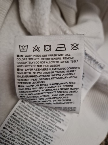 Nike White Hoodie With Front Through Pocket Size Medium - Picture 8 of 11