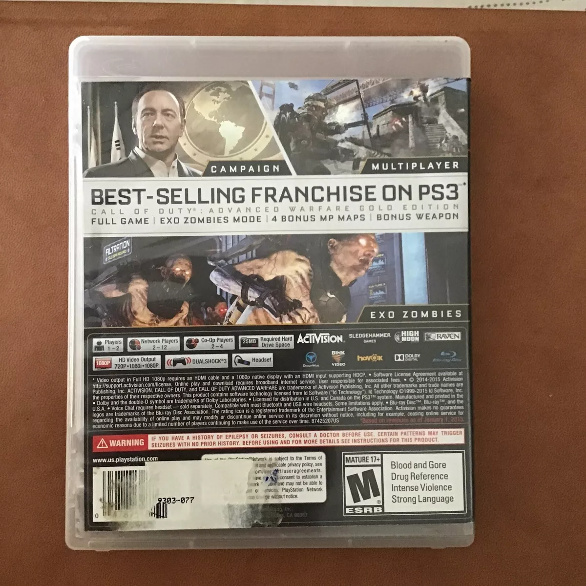 Call of Duty: Advanced Warfare -- Gold Edition (Sony PlayStation 4