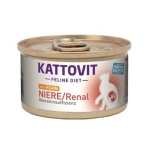 Kattovit Niere/renal Dose Huhn 12 X 85g Katzenfutter