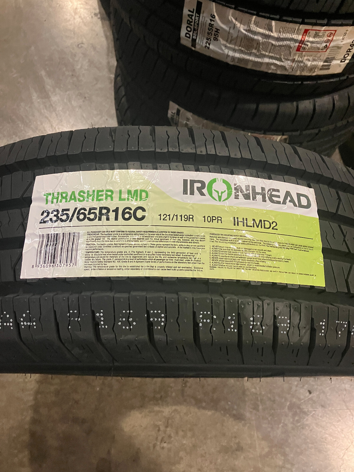2 New 235 65 16 LRE 10 Ply Ironhead Thrasher LMD Commercial Tires eBay