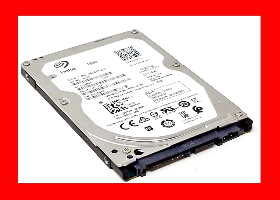 Internal 80GB 120GB 250GB 320GB 500GB 1TB Hard Drive SATA 2.5" Laptop Hard Drive - Image 1 of 1