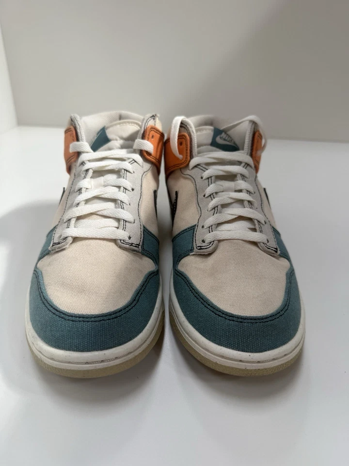 Size 10 - Nike Dunk Mid Pale Ivory Multi-Color - Image 2 of 4