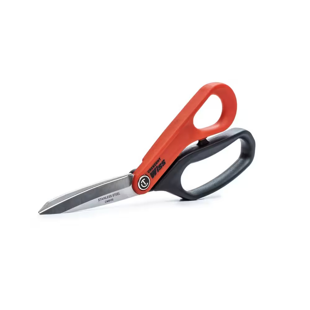 Wiss 8-1/2 In. Stainless Steel All-Purpose Tradesman Scissors