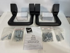 Bully BBS-110 Black Powder Coated Aluminum Universal Fit Truck Side Step Set o 2