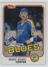 1981-82 Topps Mike Zuke #124W 14tz