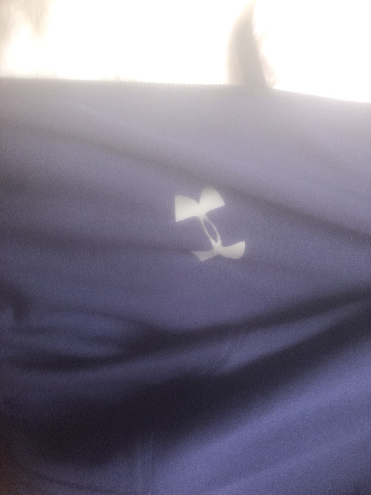 Blue Navy Under Armor Jacket Good Condition Used  5