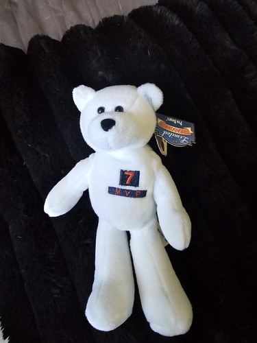 Limited Treasures Pro Bears Set Of 5 Tiedye 1 White Mvp John Elway - Picture 14 of 14