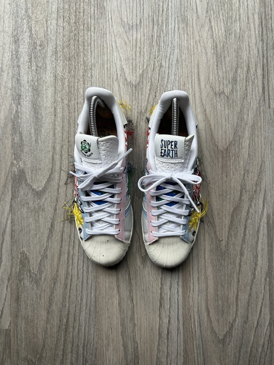 adidas gazelle silver green womens Adidas Consortium GX3823 Sean Wotherspoon SUPEREARTH Superstar Mens  Lifestyle Shoe main image 0
